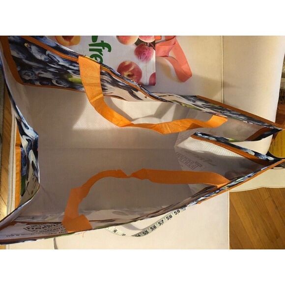 Fresh Direct Large Reusable grocery shopping bags 12x18x12 - Picture 2 of 3